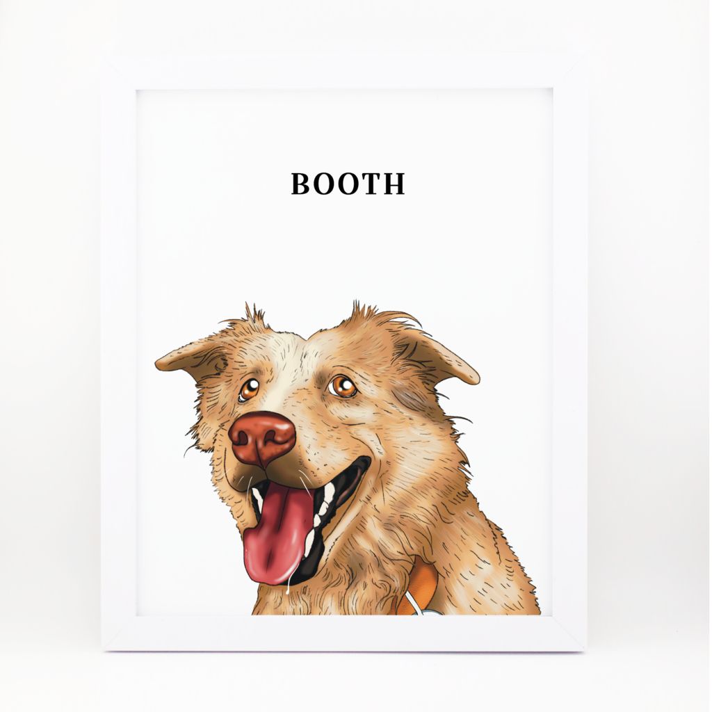 Ilustración enmarcada 8x10